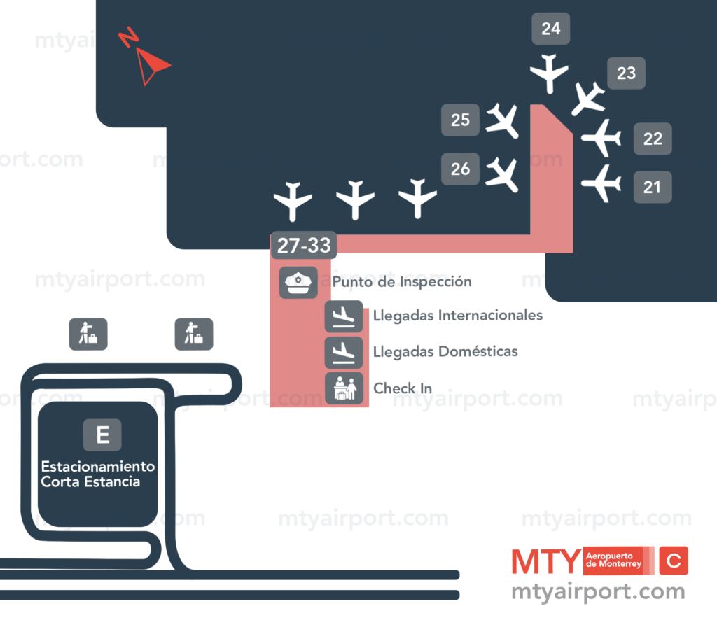 Terminal C Aeropuerto de Monterrey